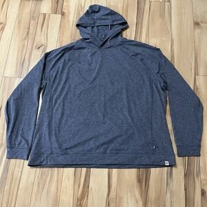 Cutter & Buck Hooded Pullover UPF 50 Sun Hoodie Men's Sz XXXL 3X Gray NWOT